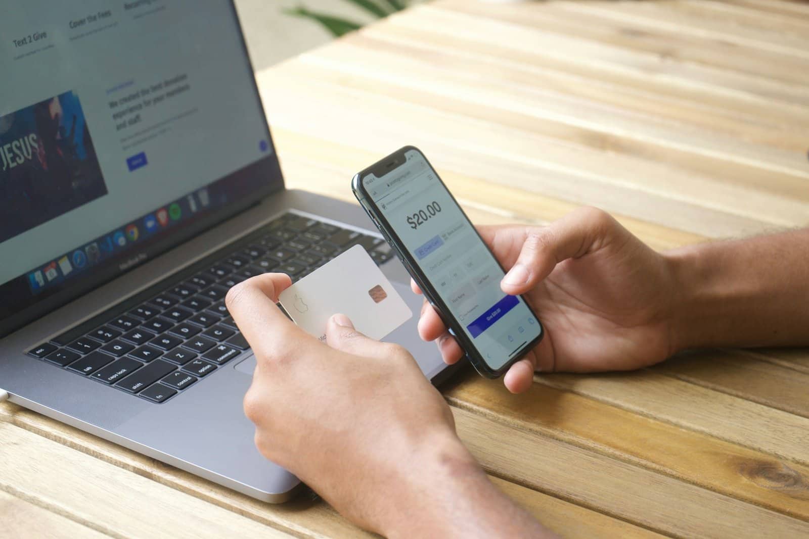 fintech app showing fintech margins