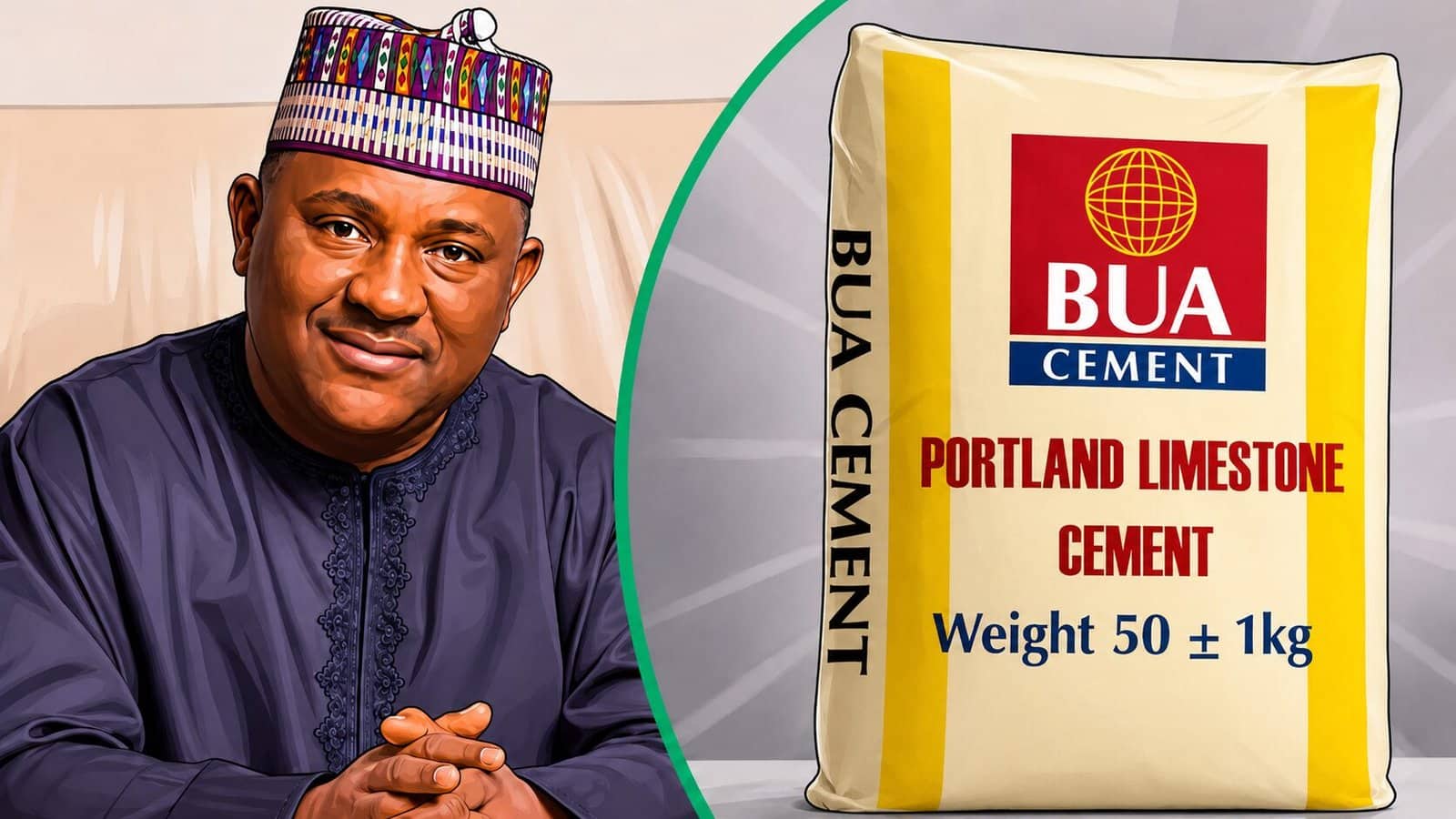 BUA cement & Founder