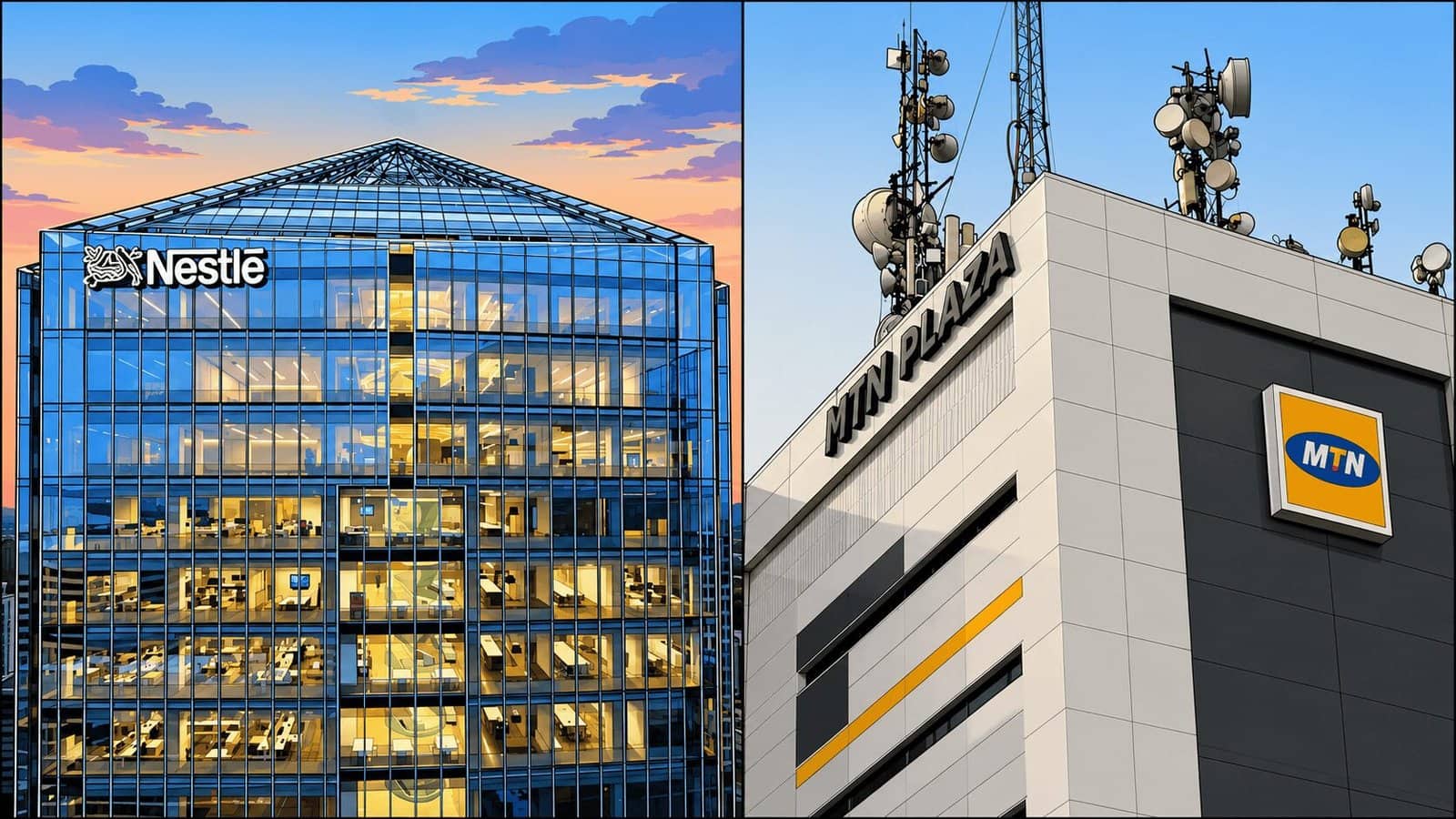 Nestle & MTN buildings