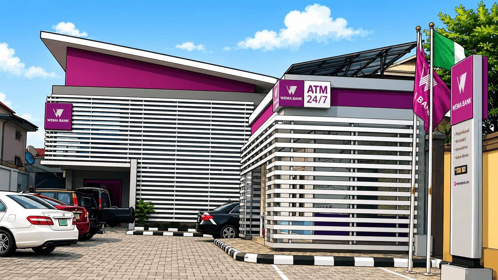 Wema bank building
