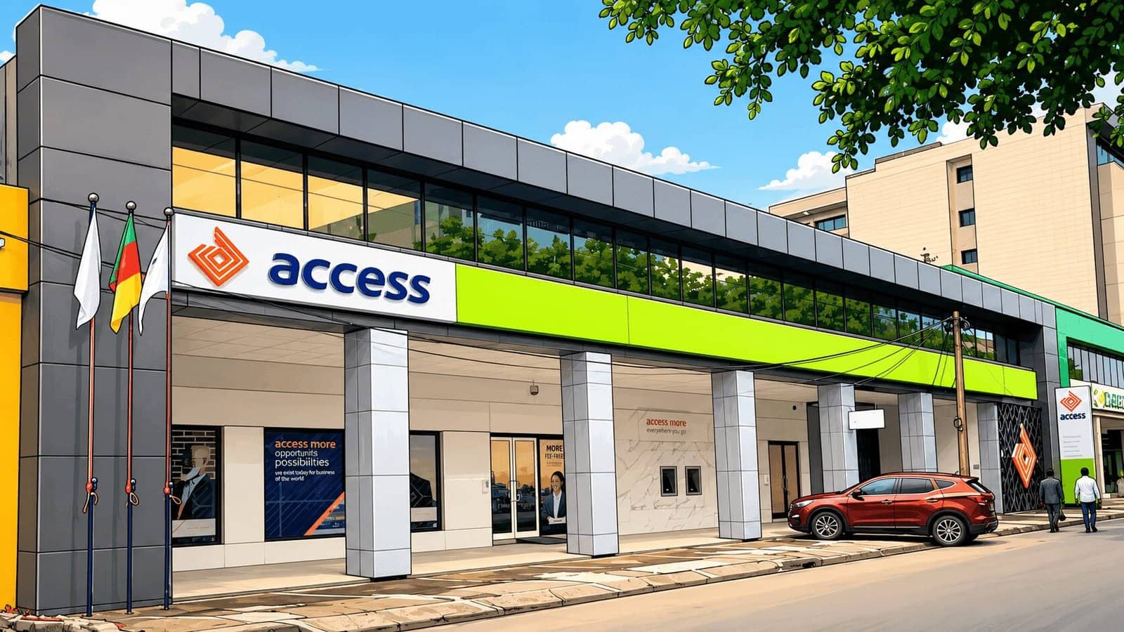 Access Bank Ghana building