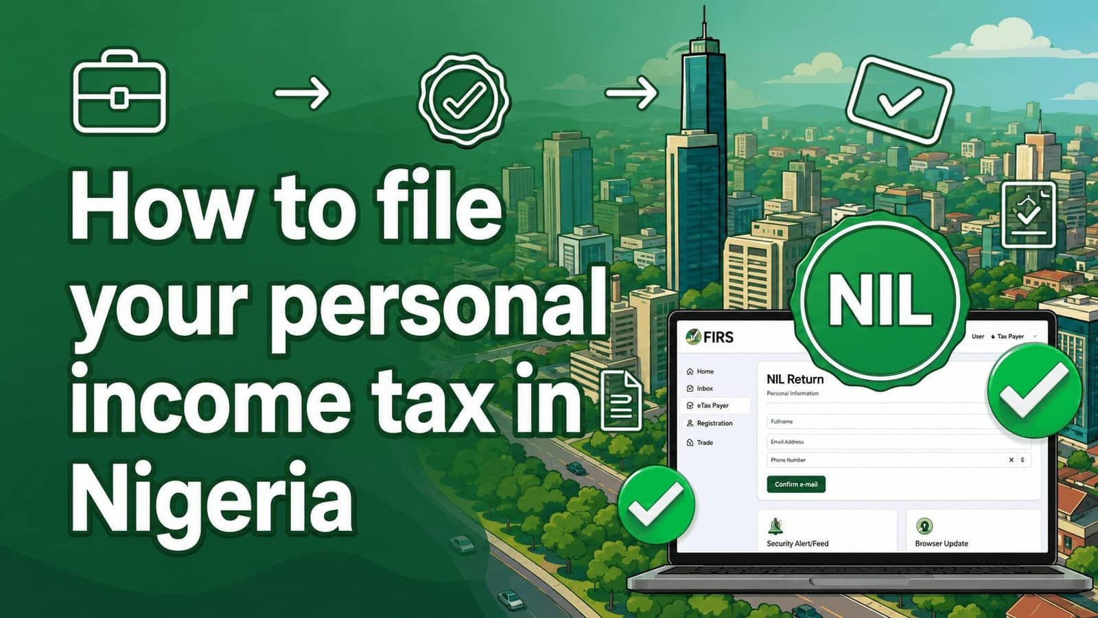 how to file personal income tax FIRS