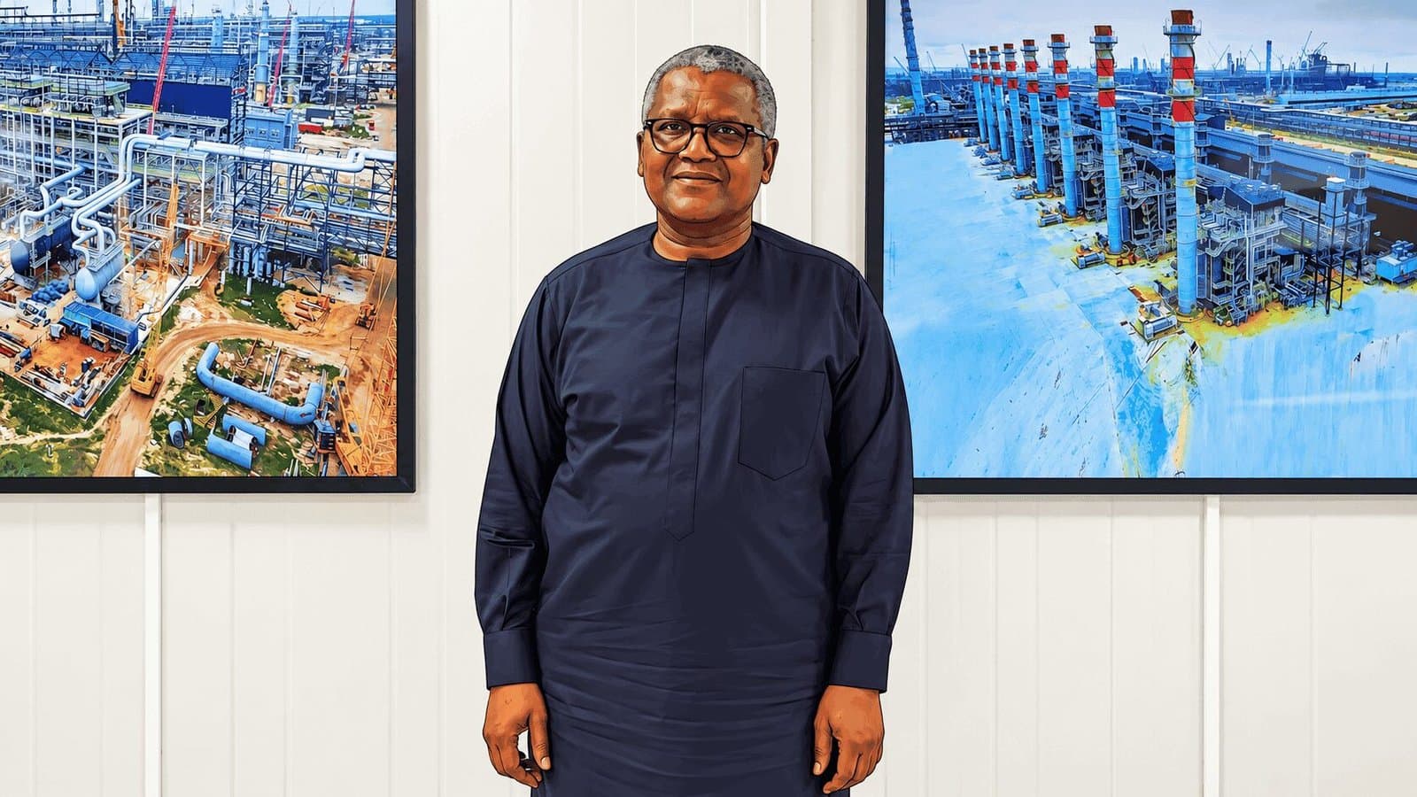 Caricature image of Dangote