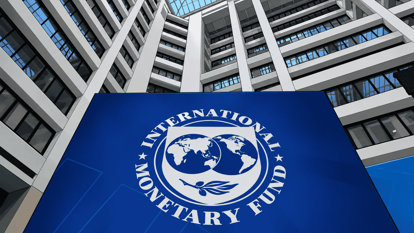 Caricature image of IMF building