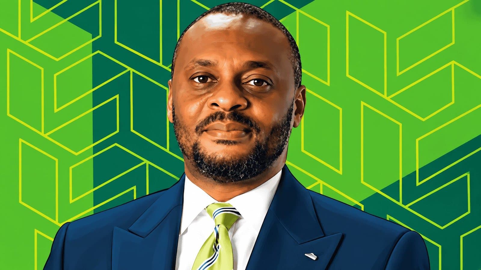 caricature portrait of Jude Chiemeka
