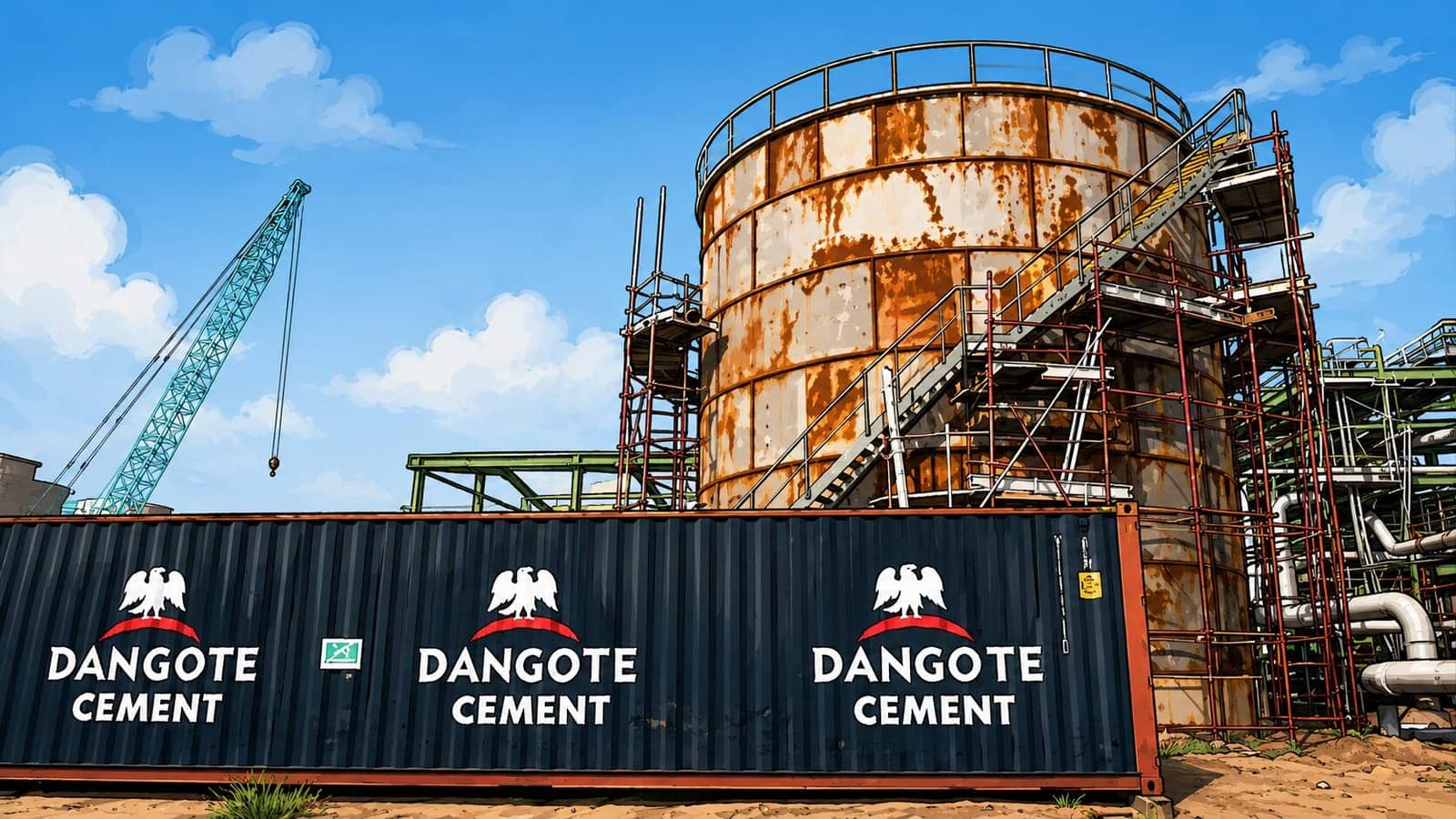 Dangote cement factory