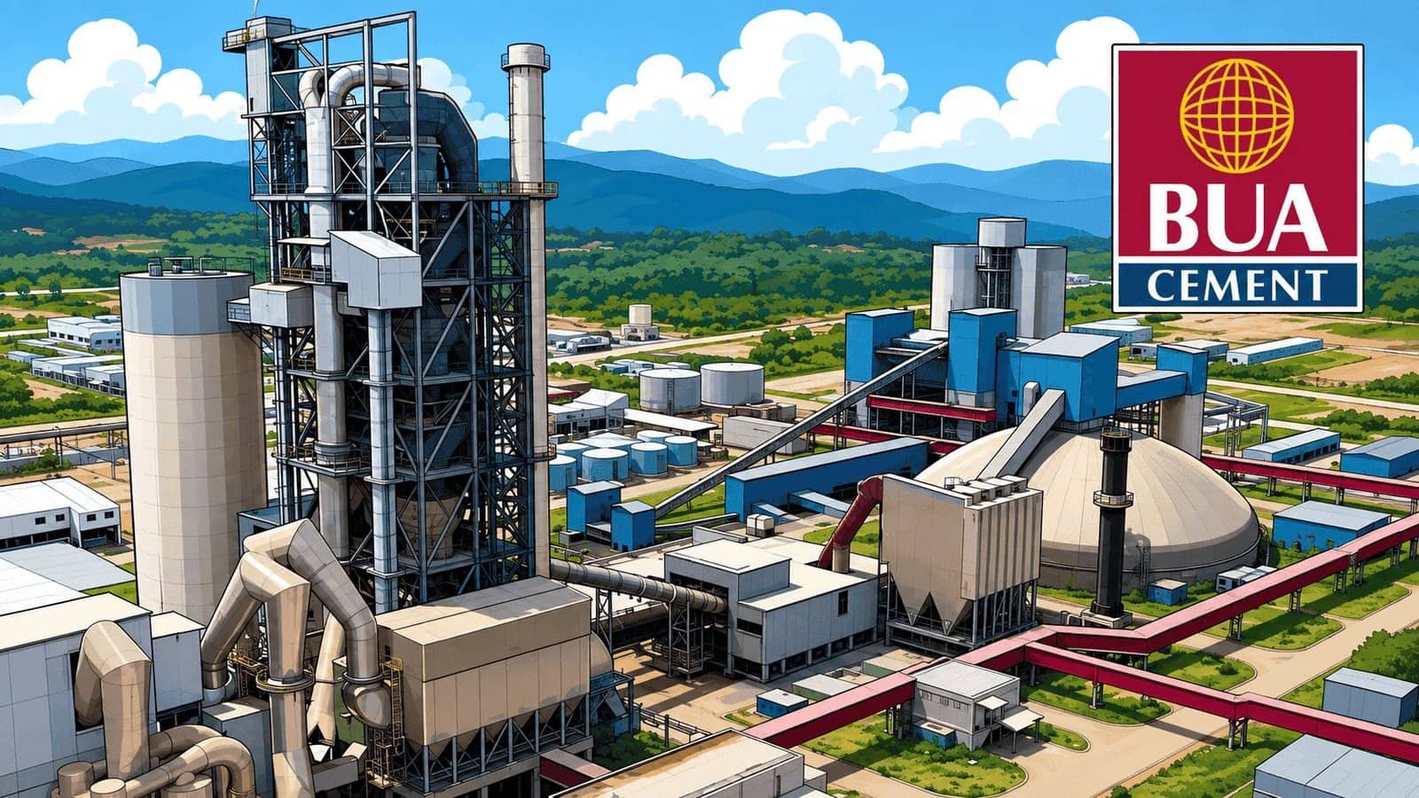 BUA Cement factory