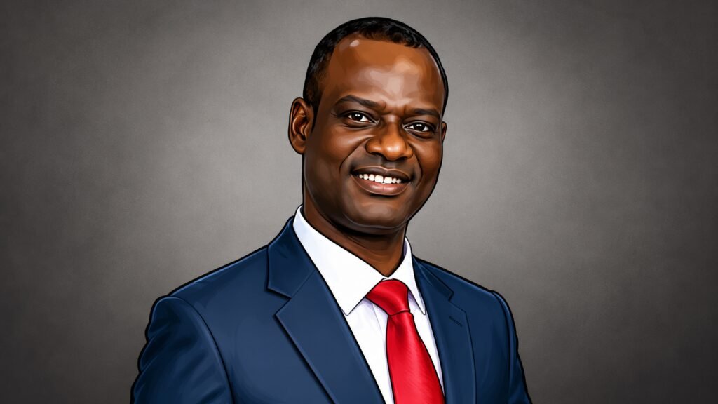 Taiwo Oyedele, Minister of Finance's portrait caricature