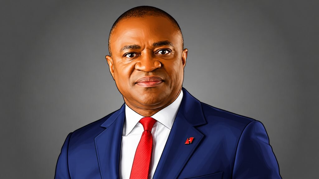 Oliver Alawuba's portrait caricature