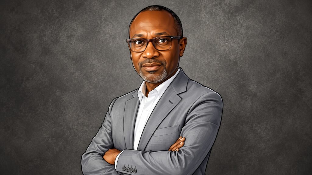femi otedola's potrait caricature
