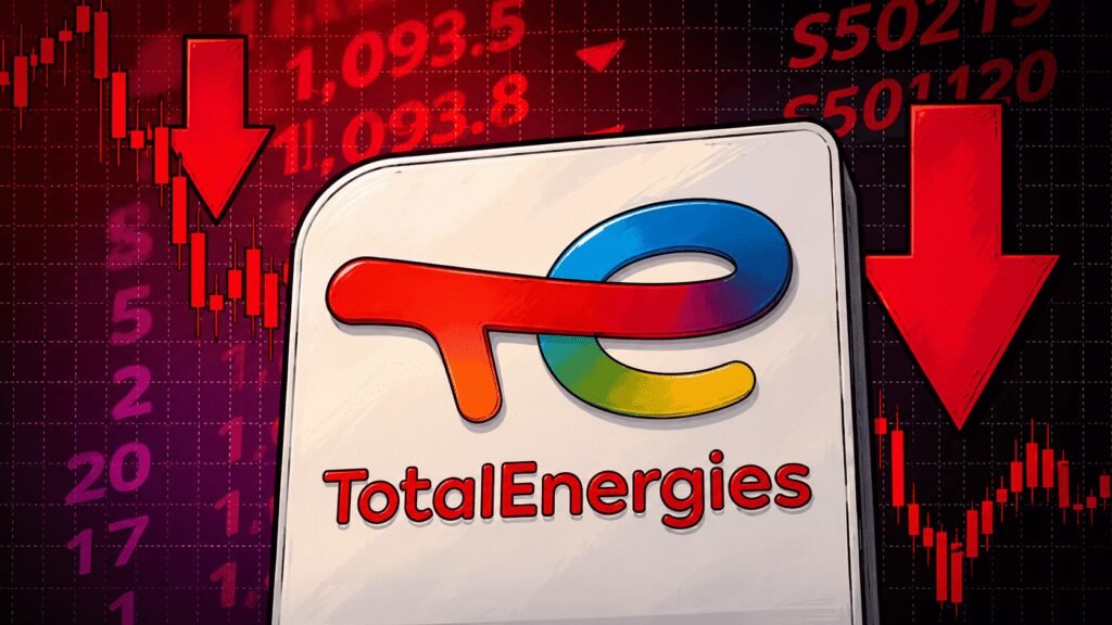 TotalEnergies stock falls 10%