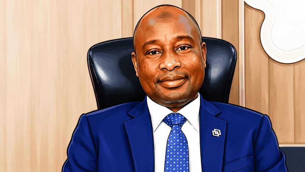 Caricature photo of Dr. Haruna Musa, Managing Director Jaiz Bank 