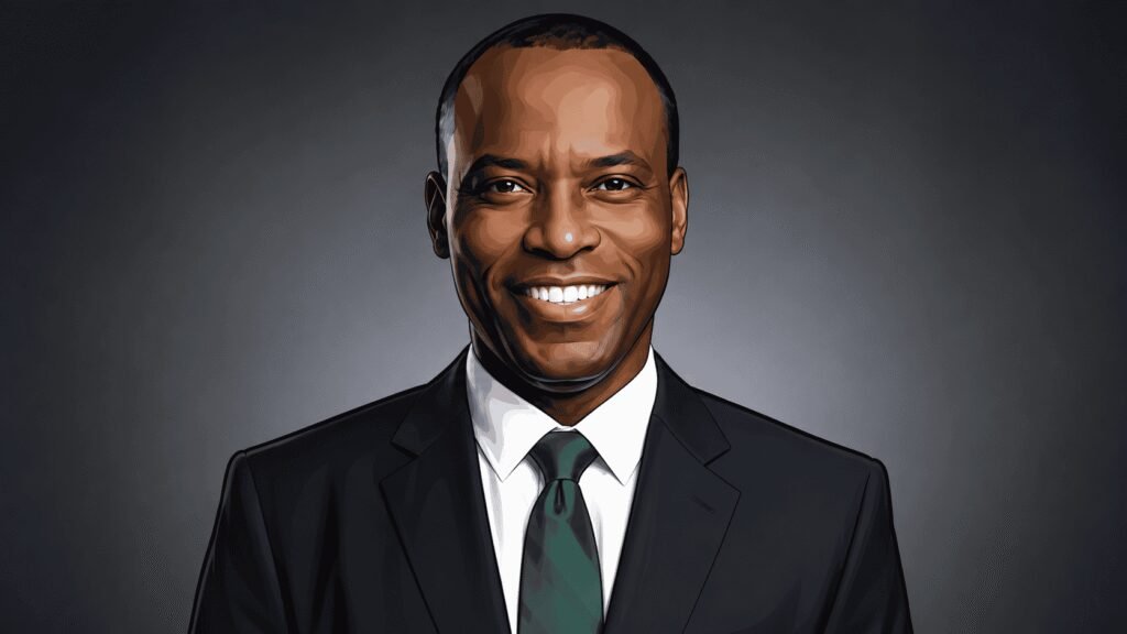 Caricature portrait of Engr. Effiong Okon