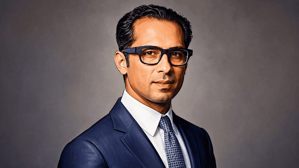 Caricature portrait of Mohammed Dewji 