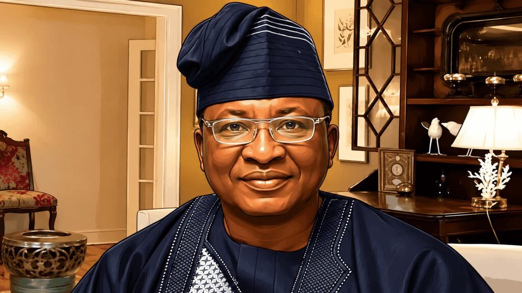 Caricature image of NUPENG Executive President Oladiti 