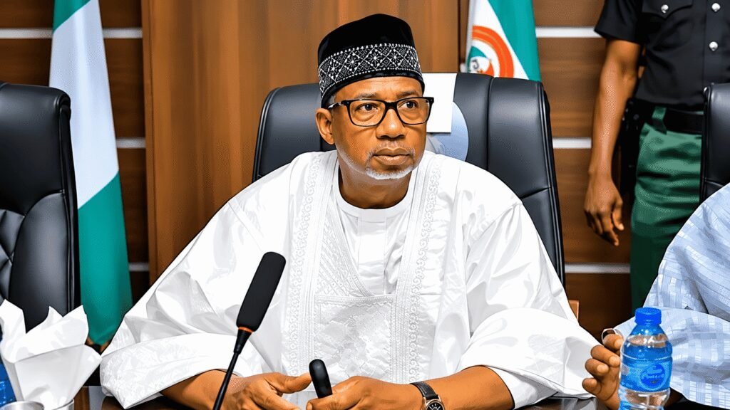 Caricature image of Governor Bala Mohammed of Bauchi State 