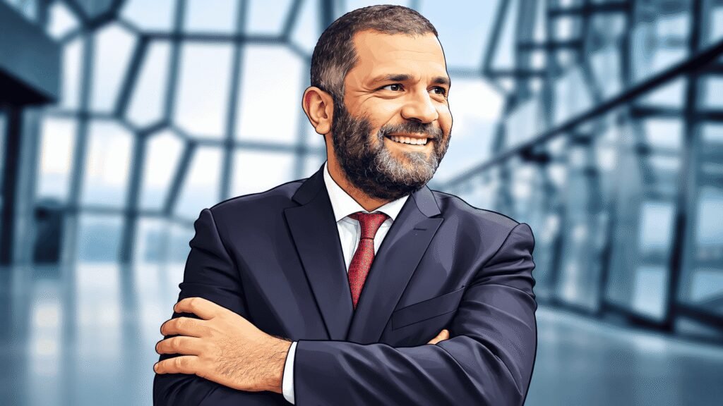 Caricature image of Karim Noujaim 