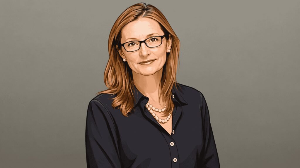Caricature image of Katherine Hempstead 