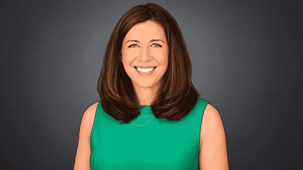 Caricature portrait of Katie Brockman 