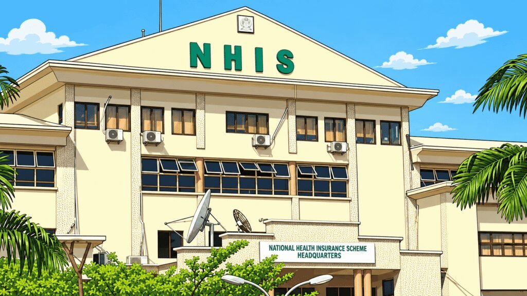 Caricature image of NHIS Office