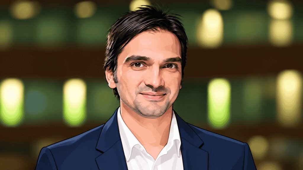 Caricature image of Tarun Pathak