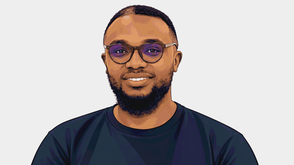 Caricature portrait of Anderson Oriahi 