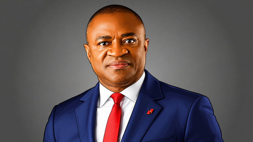 Oliver Alawuba's portrait caricature