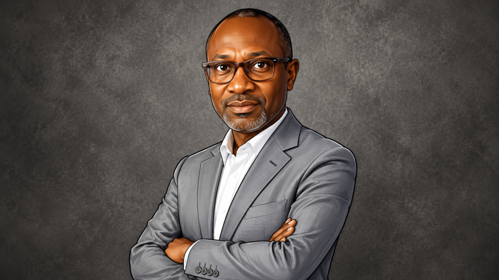 femi otedola's potrait caricature